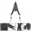 Gxywady 24 Inch Black Detachable Motorcycle Rear Passenger Backrest Replacement For Sportster Xl Xlh 883 1200