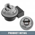 A Absopro Rear Brake Stop Turn Signal Light Bulb Socket Holder 2u5z-13411-da 2u5z13411da For Ford F-150 2009-2014 Black Set Of
