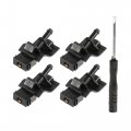 X Autohaux 4pcs Windshield Washer Nozzle Kit With Screwdriver For Toyota Scion Lexus Replaces 85381-12300