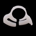 Uxcell 10 Pcs 15 2-17mm Range Plastic Adjustable Band Hose Pipe Fastener Clamp