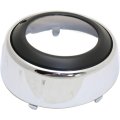 Fog Light Cover For 2011 Mitsubishi Outlander Driver Side Chrome Opening With Hole Dot Sae Compliant Mi1038119 8321a425 