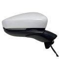 Spieg Passenger Side Mirror For 2020-2024 Mazda Cx-30 Power Adj Non-heated With Blind Spot Monitoring Turn Signal Light White 6 