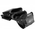 Rising Star Genuine 100 Leather Carpenter Tool Pouch Bag With Belt For Electrician Framer Black Set Men 