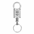 Dodge R T Keychain And Keyring Valet Milled Alloy Chrome Logo Light Weight 4 25 In Classic Style Licensed Product 