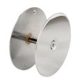 Prime-line Products U 9531 Door Hole Cover Plate 2-5 8 Inch Diameter Chrome 