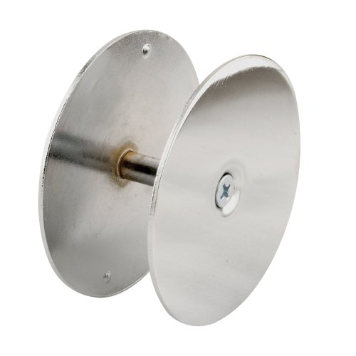 Prime-line Products U 9531 Door Hole Cover Plate 2-5 8 Inch Diameter Chrome