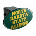 North Dakota State Bison Alumn Oval Tow Trailer Hitch Cover Plug Insert