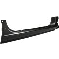 Outer Rocker Panel For 1973-1987 Chevy Chevrolet Gmc C K 1973-1991 Blazer Jimmy Pickup Black Steel Right Passenger Side