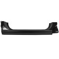Outer Rocker Panel For 1973-1987 Chevy Chevrolet Gmc C K 1973-1991 Blazer Jimmy Pickup Black Steel Right Passenger Side