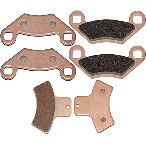 Caltric Sintered Front Rear Brake Pads Fits Polaris Magnum 325 4x4 Mose Freedom 2001 2002