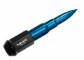 Vms Racing 14x1 5 20pc 112mm Cold Forged Steel Lug Nuts With Blue Extended Bullets Tips In Aluminum Compatible Dodge Charger