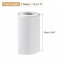Uxcell Wood Grain Tape 5 91 X16 Ft Wall Paper Border Sticker Self-adhesive Repair Patch With Scraper For Corner Table Door Sofa