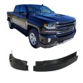 Left And Right Side Front Bumper Filler Panel Set Of 2 Replacement For Silverado 1500ld 1500 2016-2018 84052264 84052265