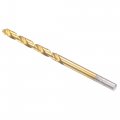 Uxcell 4 3mm Drill Bits High Speed Steel Straight Shank 80mm Length Twist Bit Fully Ground Titanium Coated 2 Pcs