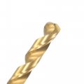 Uxcell 4 3mm Drill Bits High Speed Steel Straight Shank 80mm Length Twist Bit Fully Ground Titanium Coated 2 Pcs