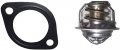 New Skid-steer Loader Thermostat Gasket 160a F Compatible With Ford Holland L555 L553