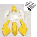 Httmt- Compatible With Crf Xr Xr50 Crf50 125cc Dirt Bike Yellow Plastic Fender Body Work Fairing Bolt