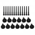 Hood To Nose Fascia Bumper Seal Rivets For 08-19 Dodge Challenger 68051392ab