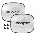Ipick Image For Dodge Srt Logo Car Side Window Mesh Sun Shades Baby Children Uv Protection 2 Pack