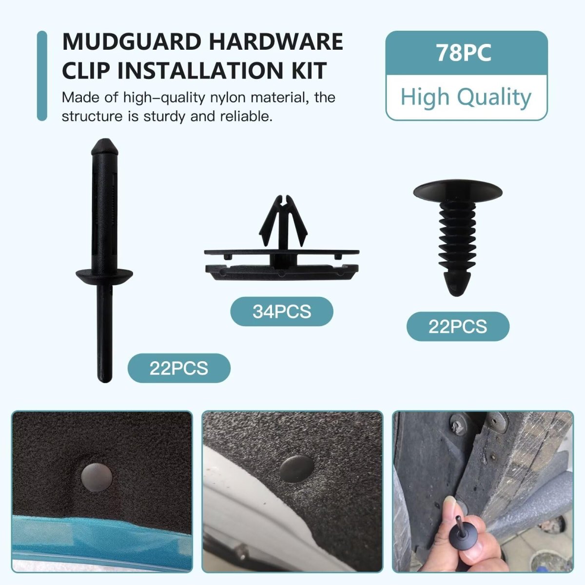 78pc Full Fender Flare Clip Hardware Kit Fit For Jeep Wrangler Unlimited Rubicon Sport Utility 4-door 3 8l 3778cc 231cu In V6