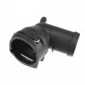 X Autohaux Upper Radiator Coolant Hose Connector 3c0122291d For Volkswagen Beetle Eos Golf Jetta Passat Sportwagen