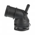 X Autohaux Upper Radiator Coolant Hose Connector 3c0122291d For Volkswagen Beetle Eos Golf Jetta Passat Sportwagen