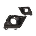 Fog Light Molding Pair For Chevy Camaro 2014 2015 Lt Ss Models Front Driver And Passenger Side Textured Black With Tow Hook 