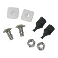 1965 1969 Gto Rear Gas Door Mounting Hardware 8pc Set Inl11179 