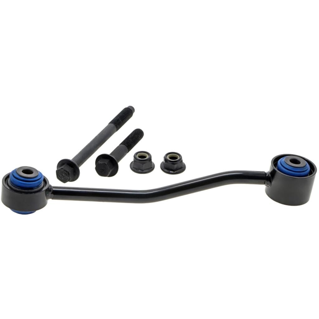Stabilizer Bar Link Set For 2000 2001 2002 2003 2004 Ford F-450 Super Duty Blue Natural Rubber Fixed Bushing Hardware Included