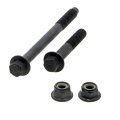 Stabilizer Bar Link Set For 2000 2001 2002 2003 2004 Ford F-450 Super Duty Blue Natural Rubber Fixed Bushing Hardware Included