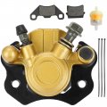 Fvrito Brake Caliper And Pads For 110cc 125cc 150cc 200cc 250cc 196cc 6 5hp Coleman Kt196 Yerf Dog Gx150 Kandi Baja Rtk200 Go 