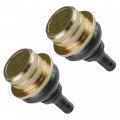 Caltric 2 Upper Ball Joints Compatible With Kawasaki Kfx 400 Kfx400 Kfx-400 2000-2006