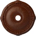 Ekena Millwork Cm27hebmc Heaton Ceiling Medallion7 1 2 Od X 3 7 8 Id 2 4 P Hand-painted Burnished Mahogany Crackle 