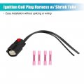 Uxcell 8 Set Ignition Coil Connector Ford Transit-350 Hd 2015-2017 For Transit-250 No 9u2z14s411ea