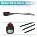 Uxcell 8 Set Ignition Coil Connector Ford Transit-350 Hd 2015-2017 For Transit-250 No 9u2z14s411ea