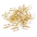 Uxcell Gold Tone Fc-n280-0 08a Carbon Brush Holder 50 Piece