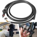 Wd24x10066 Wd24x10043 Portable Dishwasher Drain And Fill Hose Unicouple Assembly For Ge Ap5789090 Ps8746200 