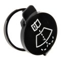 Washer Fluid Reservoir Cap For Buick Allure 2010 Black Plastic Snap On Replacement Part 13227300 
