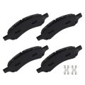 Automotive Replacement Brake Pads Front Fit For Buick Enclave 2008-2017 For Chevrolet Traverse 2009-2017 Gmc Acadia 2007-2016