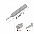 Uxcell Torx Bits 5 32 Inch Hex Shank T2 Screwdriver Bit Set 28mm Length S2 Screw Driver Kit Tools