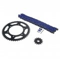 1990-1996 2001-03 Fits Suzuki Rm250 Blue O Ring Chain Sprocket Blk 13 49 114l