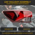 Dasbecan Led Tail Light Assembly For 2021-2023 Chevy Chevrolet Trailblazer Activ Rs Taillight Rear Lamp Left Driver Side Bulb