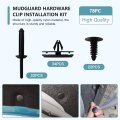 78pc Full Fender Flare Hardware Clip Mounting Kit Direct Replacement Fit For Jeep Wrangler Unlimited Rubicon Sport Utility