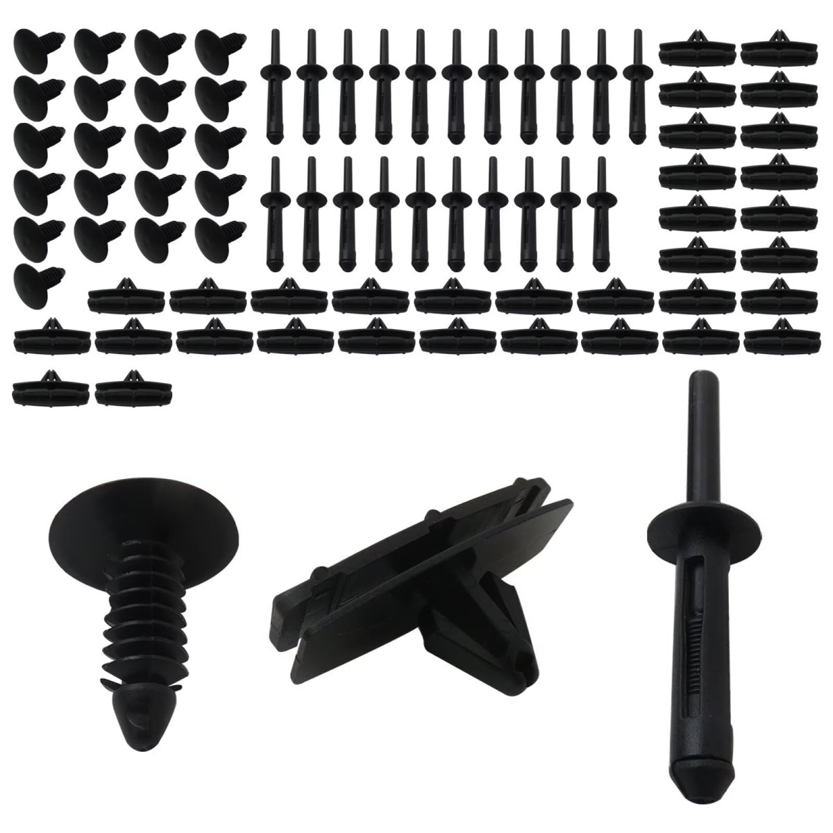 78pc Full Fender Flare Hardware Clip Mounting Kit Direct Replacement Fit For Jeep Wrangler Unlimited Rubicon Sport Utility