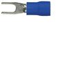Install Bay Bvst6 Spade Terminal Vinyl Connector 16 14 Gauge 6 Blue 100-pack 