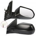 Towing Mirrors Fit For 2012-2016 Honda Cr-v Power Adjustment Black Driver And Passenger Side