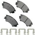 Brakes Brake Pad Set Superior Initial Effectiveness With No Required Break-in Period 1 Year Limit Warranty Act1745
