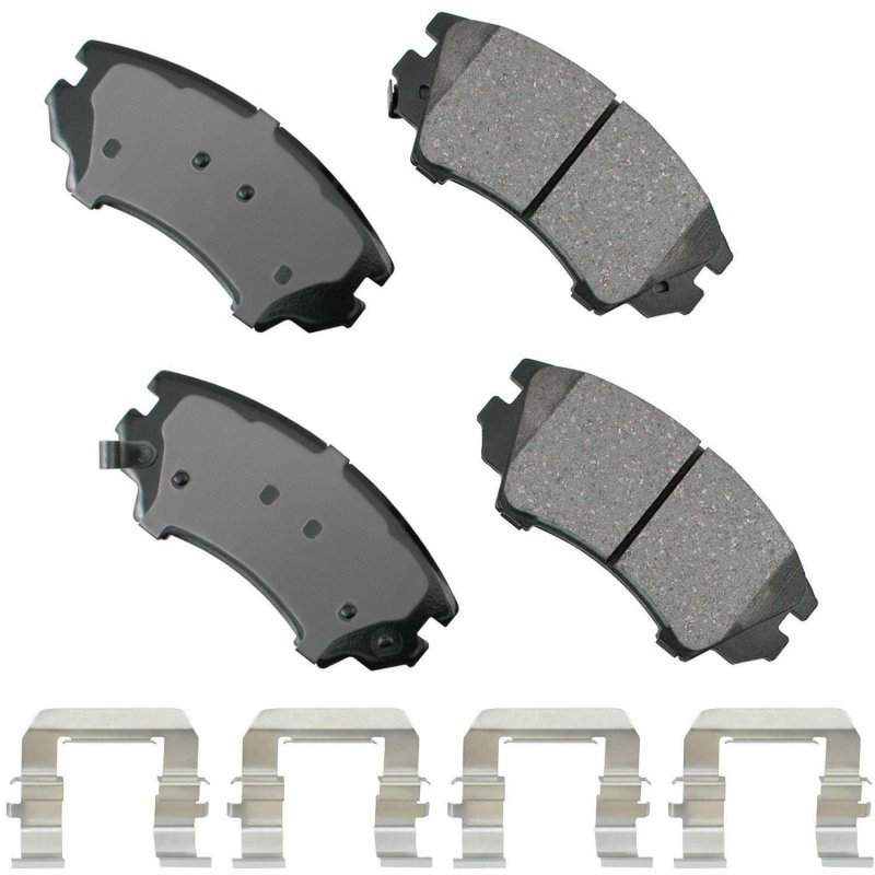 Brakes Brake Pad Set Superior Initial Effectiveness With No Required Break-in Period 1 Year Limit Warranty Act1745