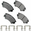 Brakes Brake Pad Set Superior Initial Effectiveness With No Required Break-in Period 1 Year Limit Warranty Act1745 