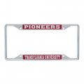 Transylvania University Pioneers Metal License Plate Frame For Front Or Back Of Car Officially Licensed Mascot 